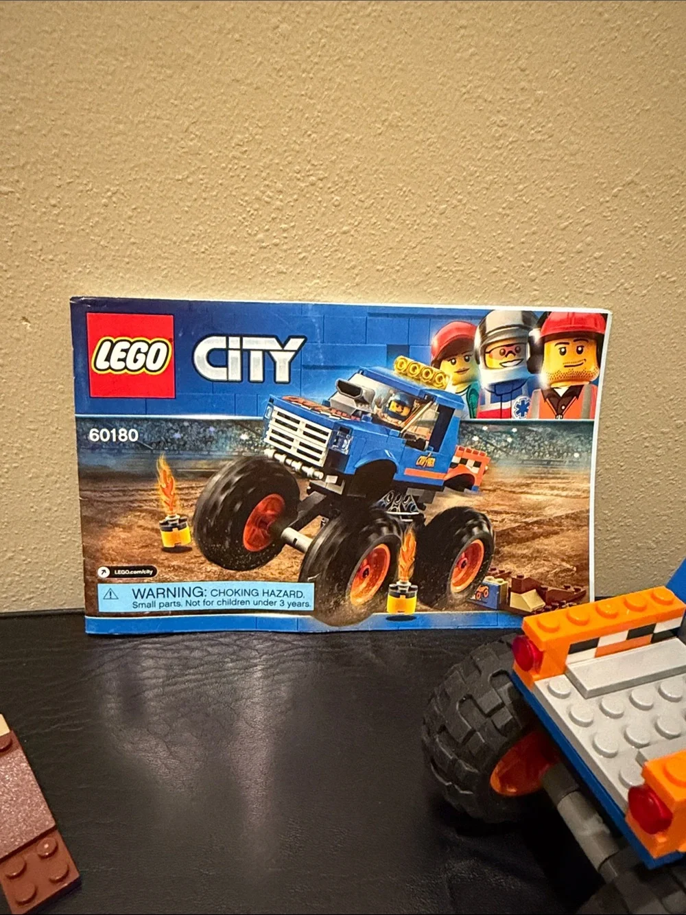 LEGO 60180 City Monster Truck Retired Product Previously Built Complete No Box - Picture 6 of 6
